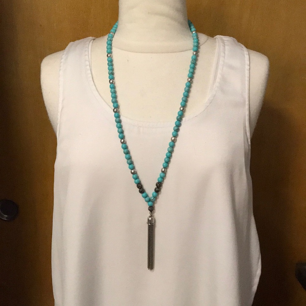 Lucky Brand turquoise necklace